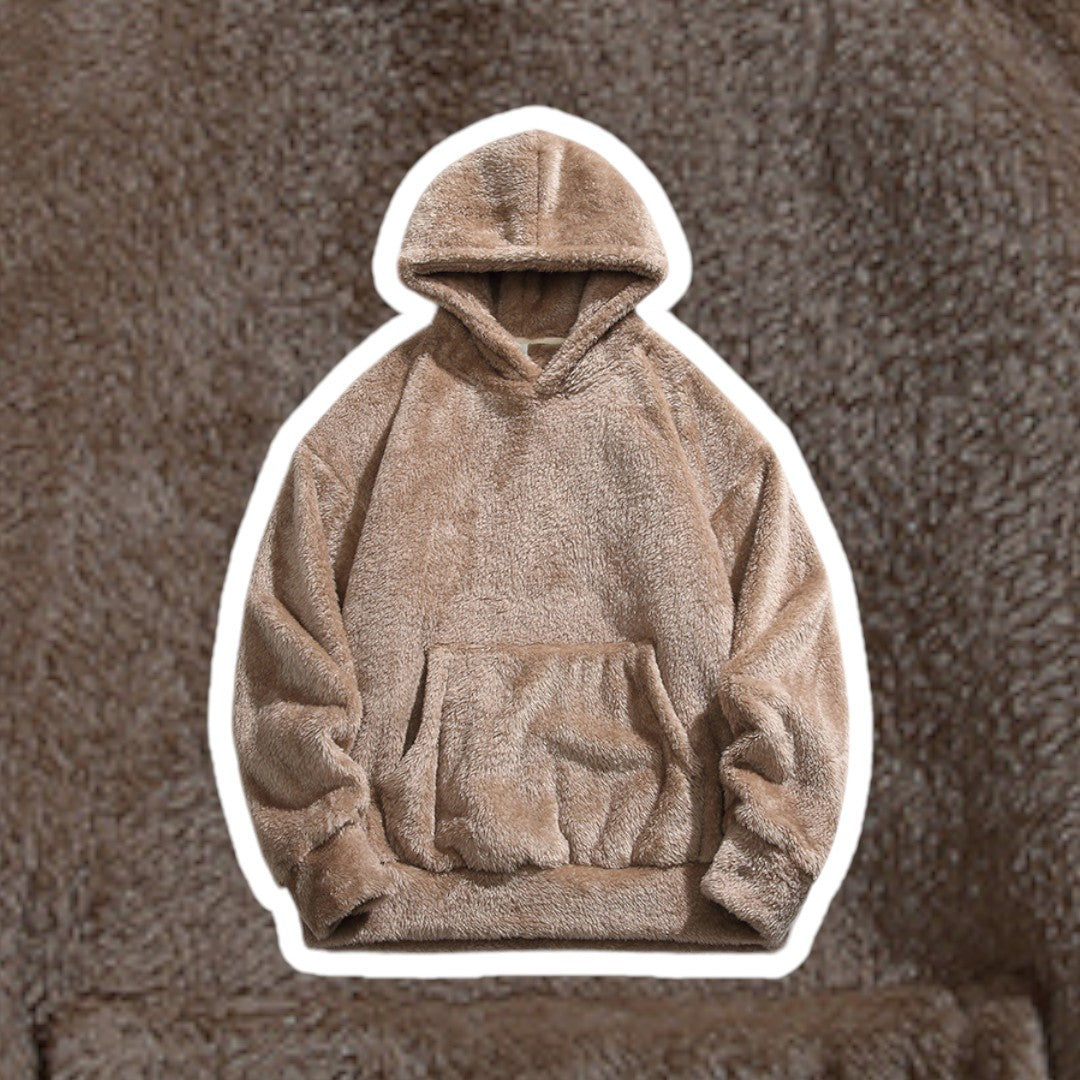 Cozy Fluff Hoodie Ultra-Soft Comfort for Winter Chill